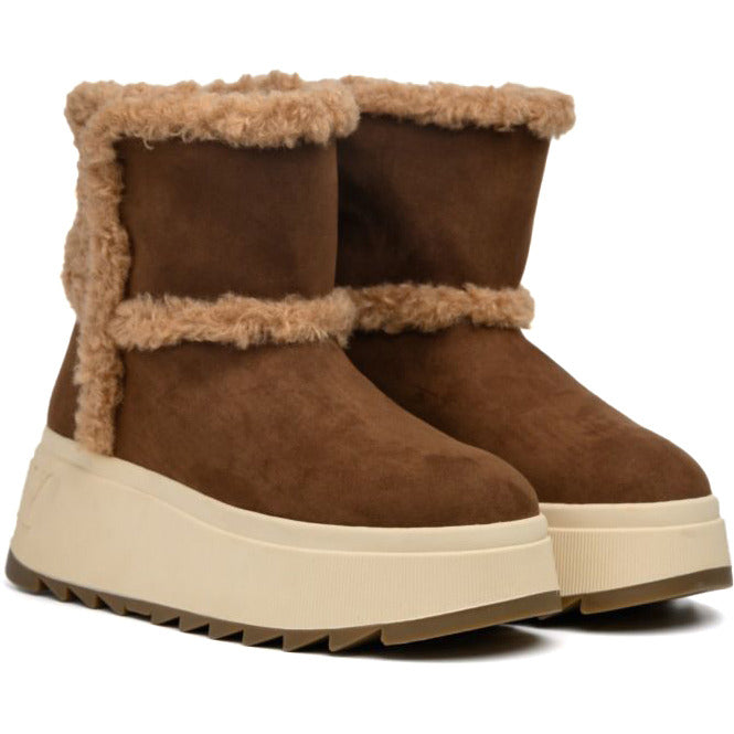 REPLAY καφέ snow boot VIXXI HAIR
