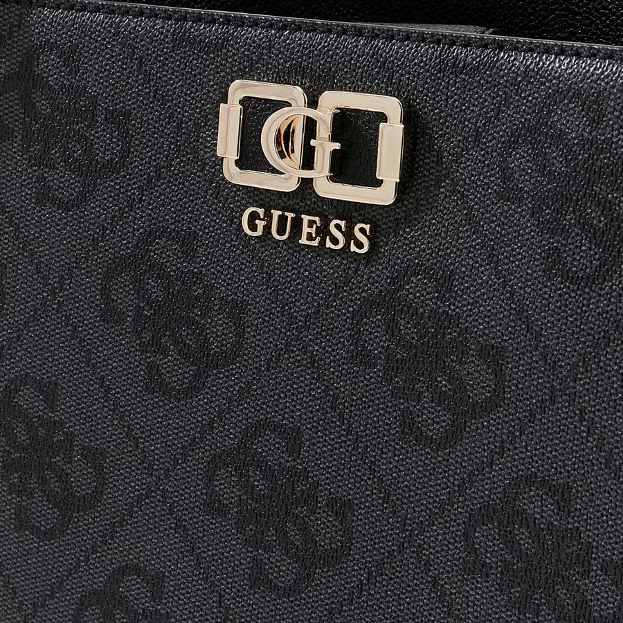Guess μαύρη τσάντα ώμου Karnilla Girlfriend
