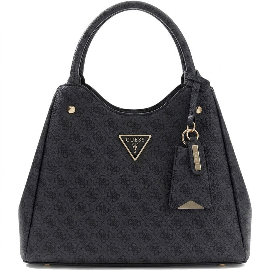 Guess ανθρακί τσάντα ώμου Meridian mini