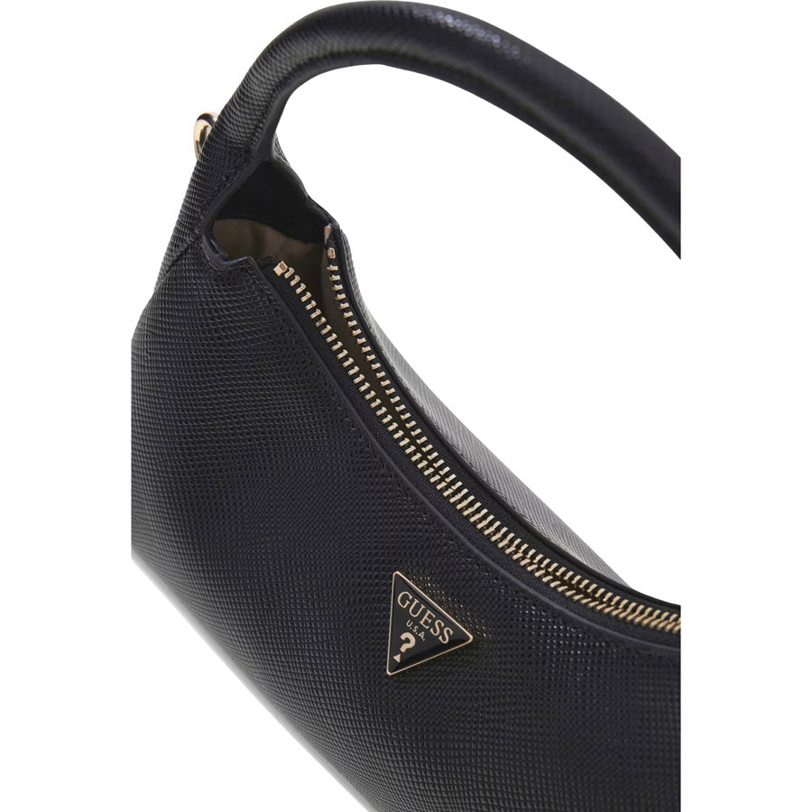 Guess μαύρη mini τσάντα χιαστί Gilda