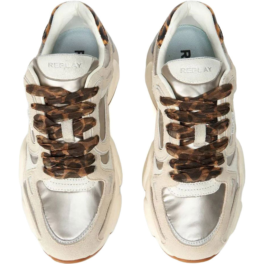 REPLAY beige sneaker Destiny Wave