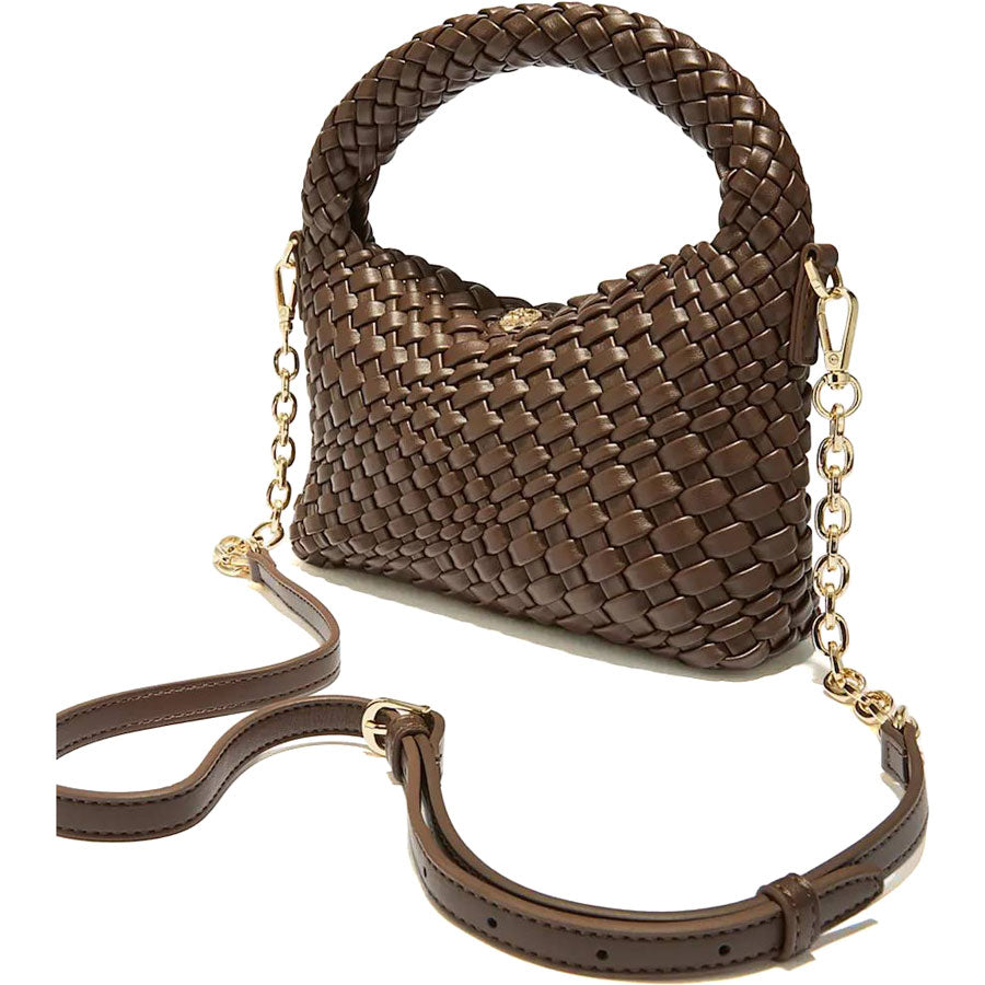 Dune London καφέ τσάντα χειρός DINKY DELIBERATE