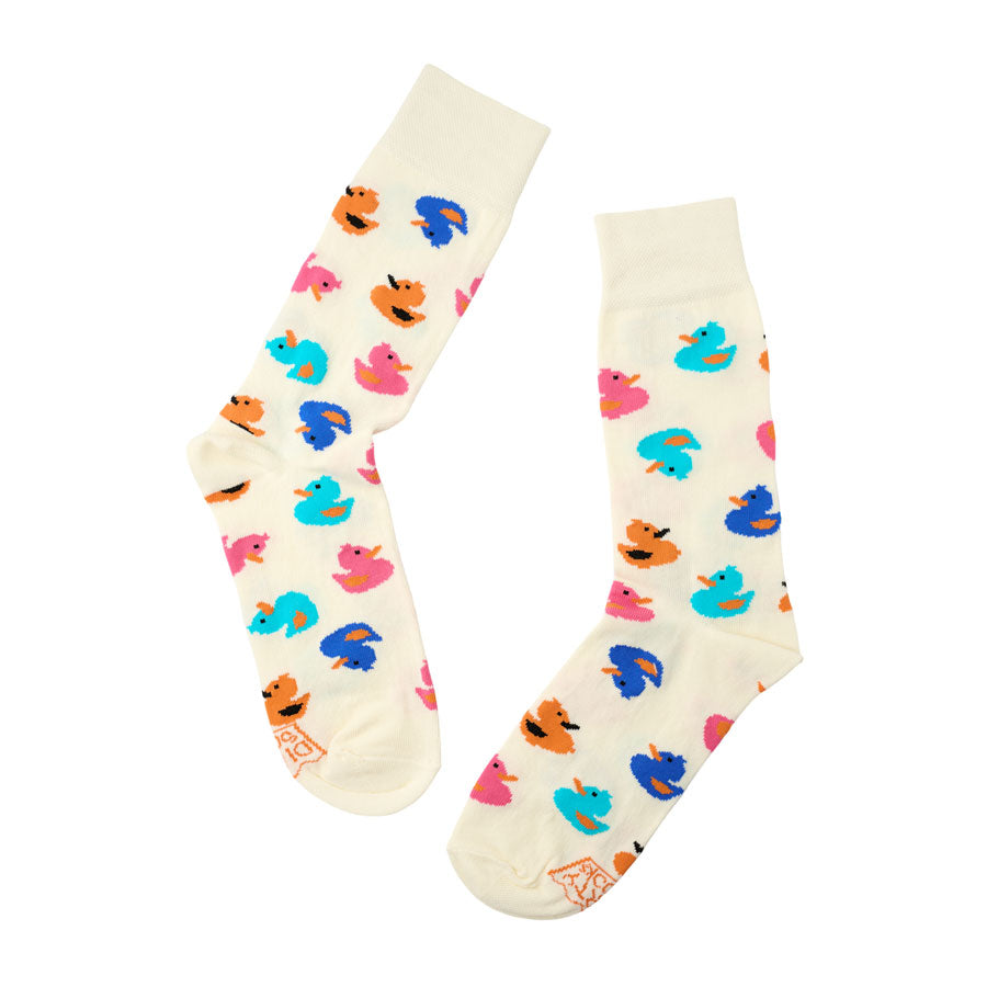 Dirty Socks λευκές κάλτσες Ducks