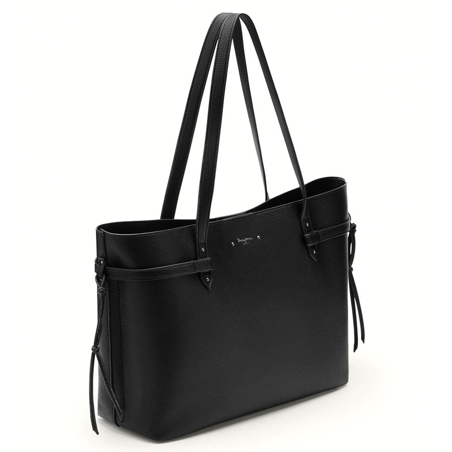 Pepe Jeans μαύρη τσάντα ώμου PL0300207