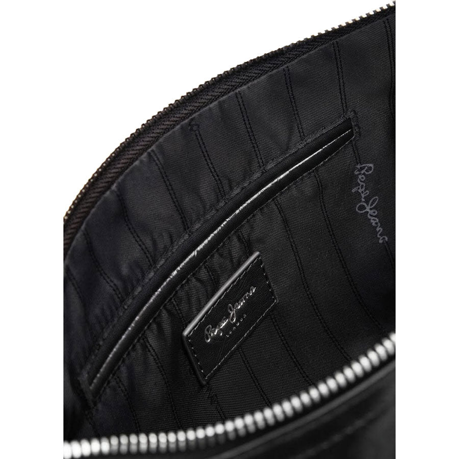 Pepe Jeans μαύρη τσάντα ώμου PL0300237