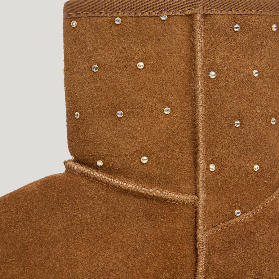 Pepe Jeans δερμάτινο κάμελ Australian boot PLS500002
