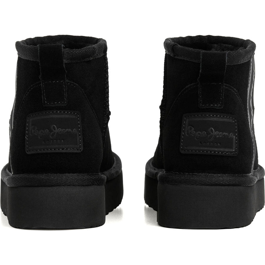 Pepe Jeans δερμάτινο μαύρο Australian boot PLS500040