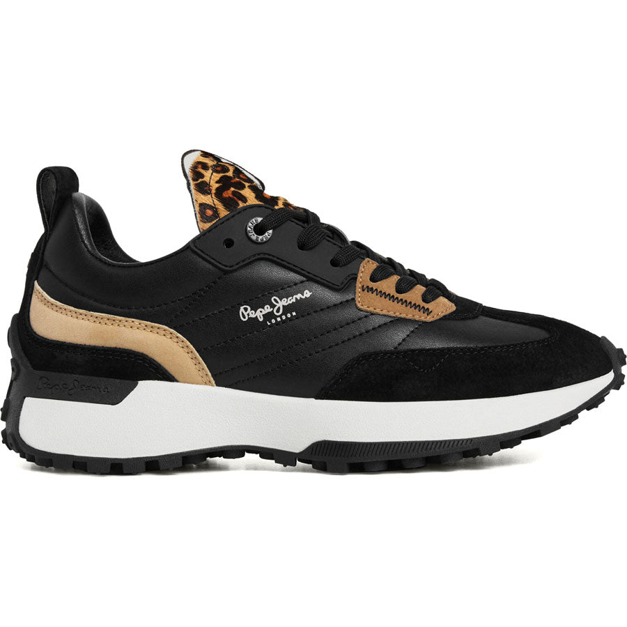 Pepe Jeans μαύρο sneaker LUCKY PLS600067