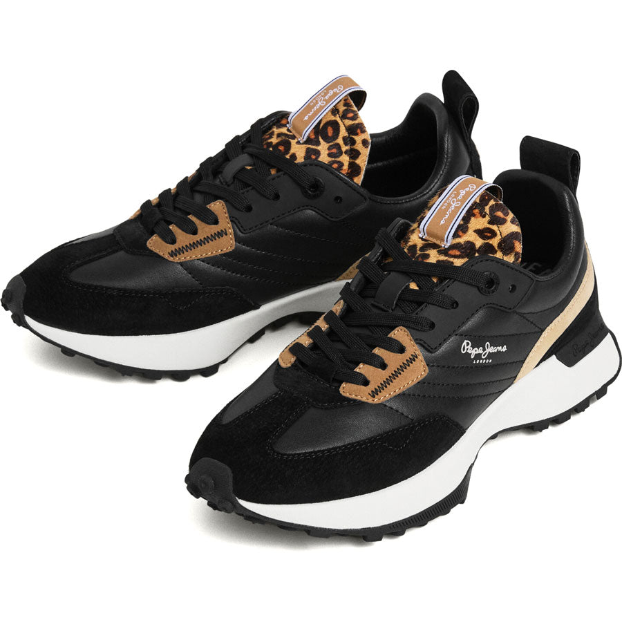 Pepe Jeans μαύρο sneaker LUCKY PLS600067
