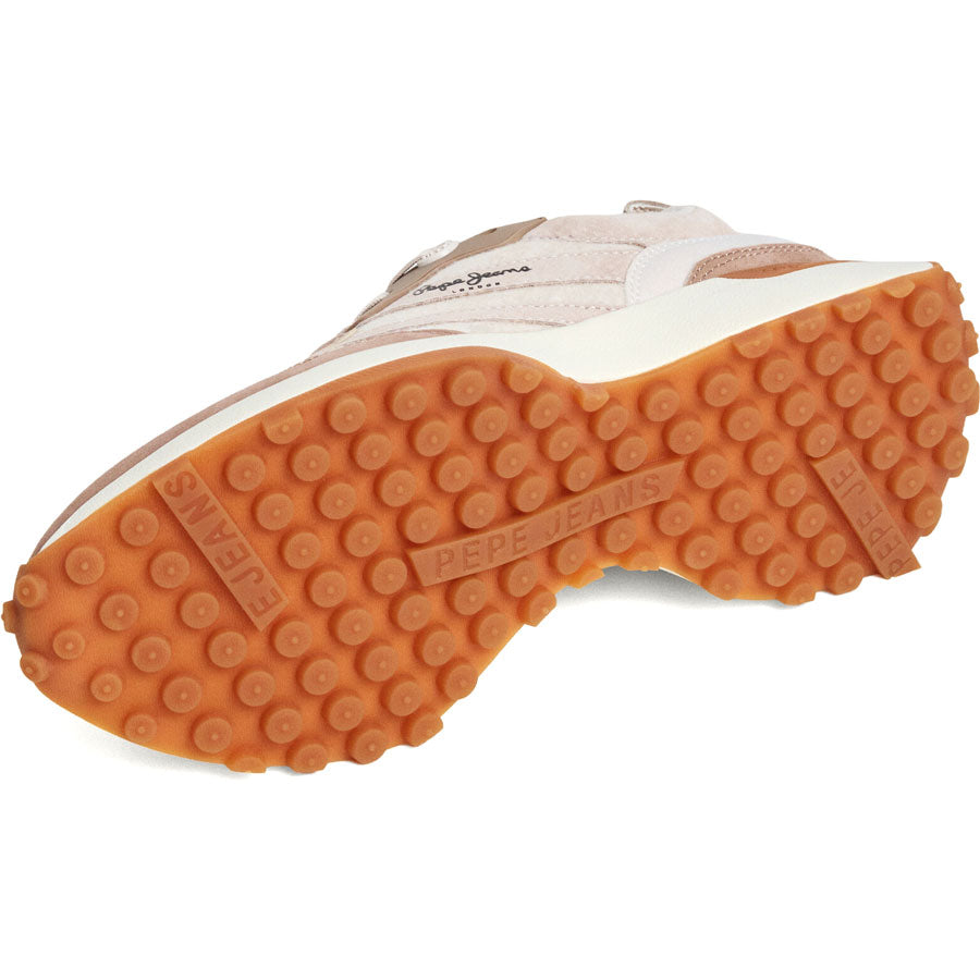 Pepe Jeans μπεζ sneaker LUCKY PLS600069