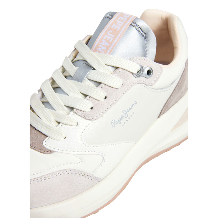 Pepe Jeans λευκό δερμάτινο sneaker WINSLOW PLS600074