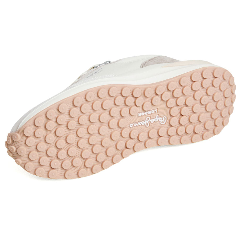 Pepe Jeans λευκό δερμάτινο sneaker WINSLOW PLS600074