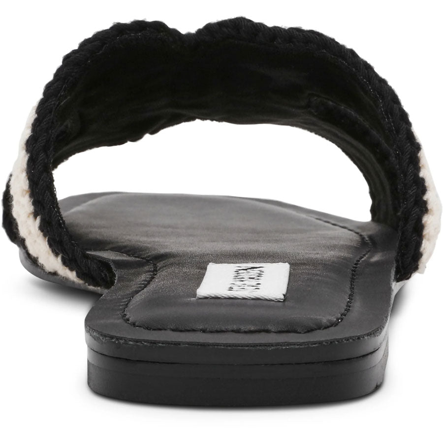 STEVE MADDEN μαύρο σανδάλι ZARNIA