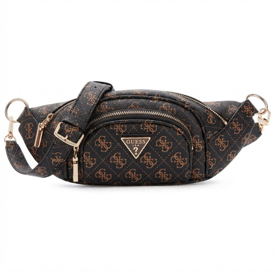Guess καφε τσαντα μέσης BUM BAG LATONA