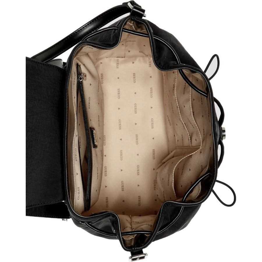 Guess μαύρο backpack SAGE