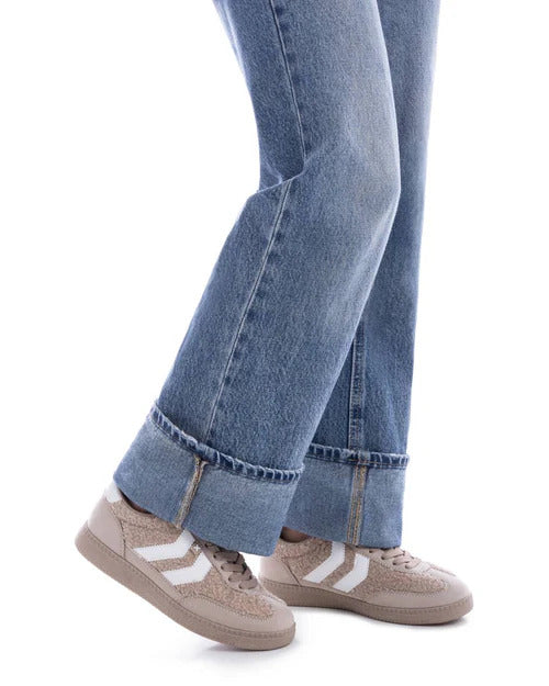 Xti μπεζ sneaker 144734