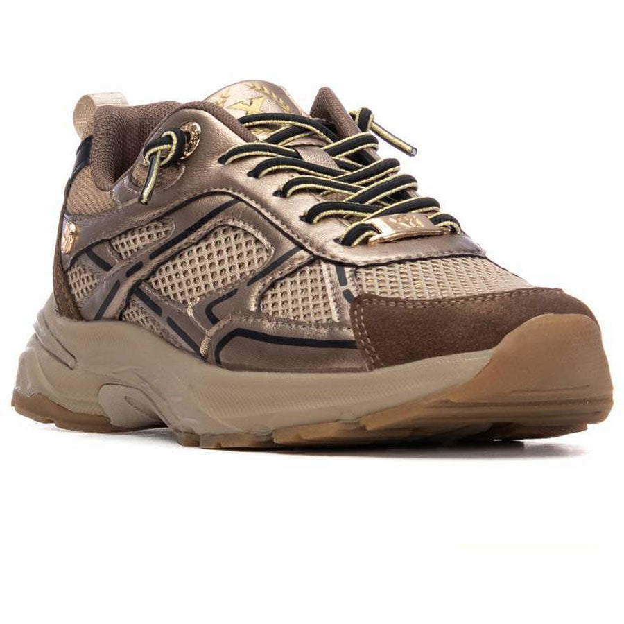 Xti καφέ sneaker 145390
