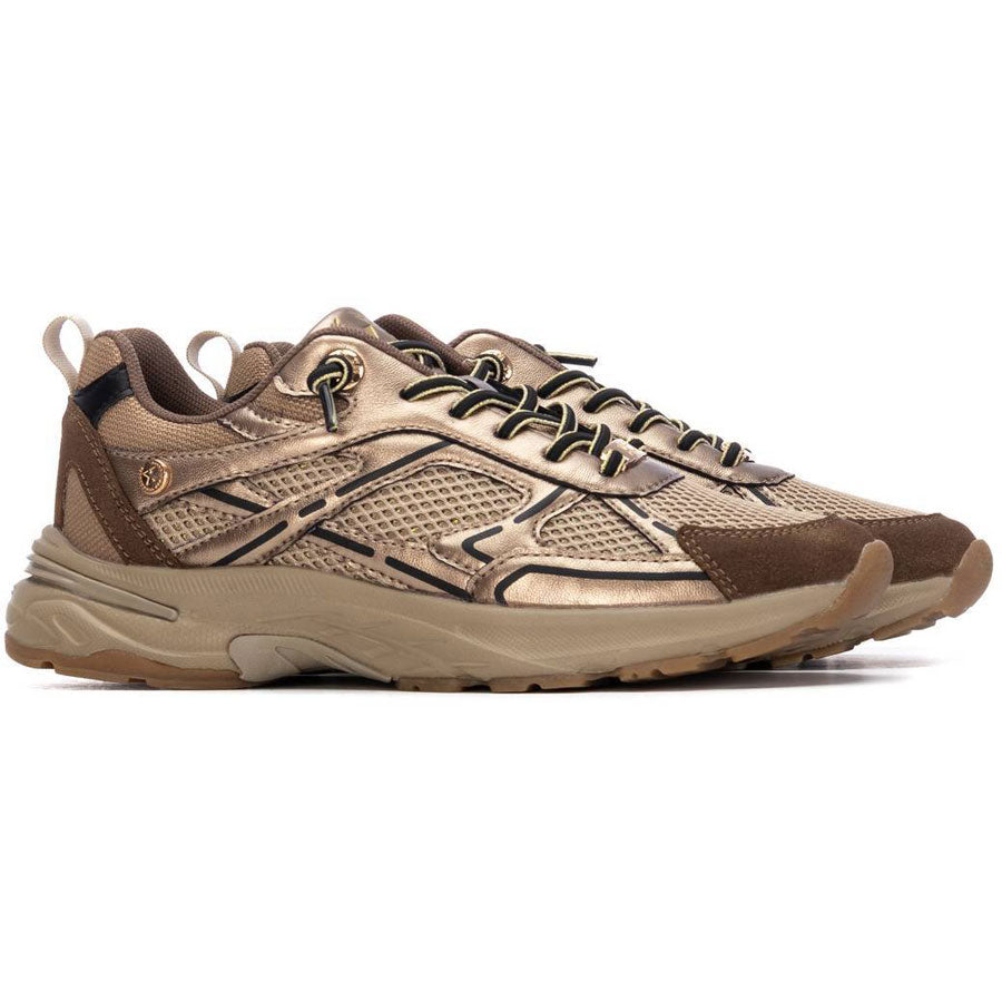 Xti καφέ sneaker 145390