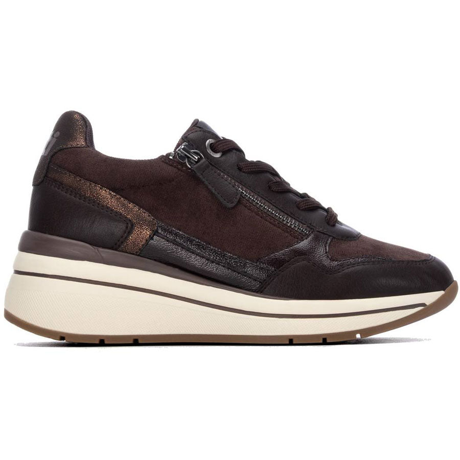 Xti καφέ sneaker 146169