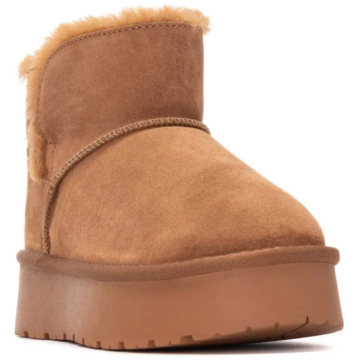 Carmela κάμελ δερμάτινο Australian Boot 162633