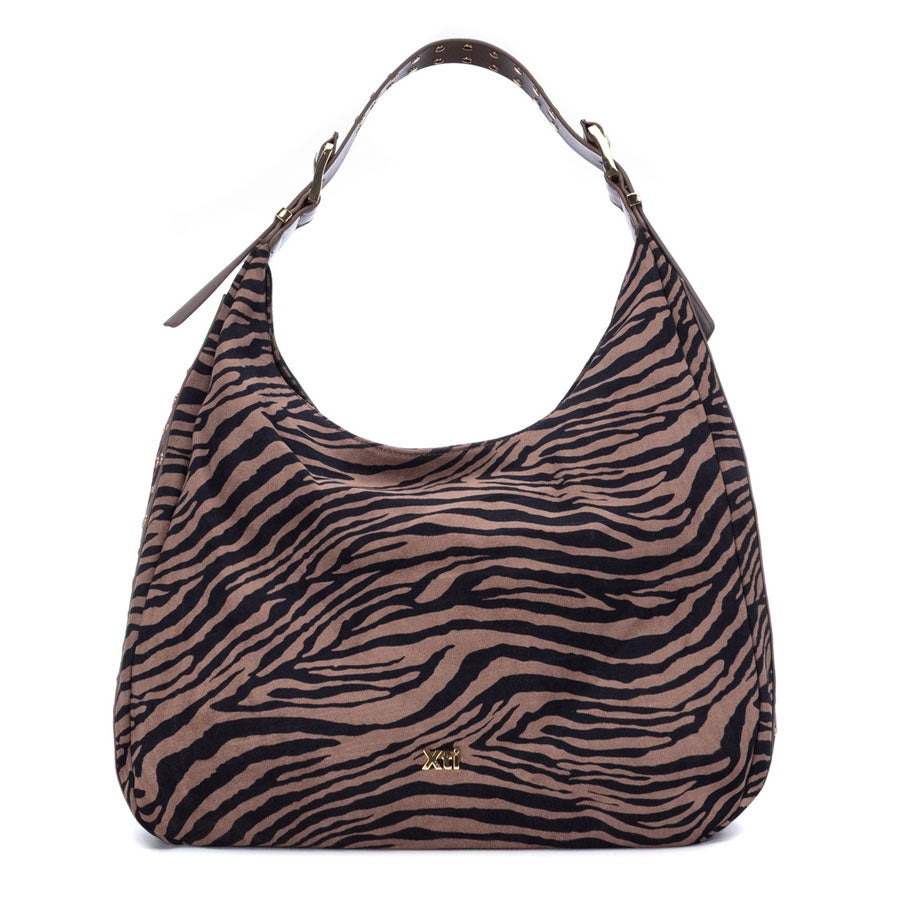 Xti animal print τσάντα ώμου 184715