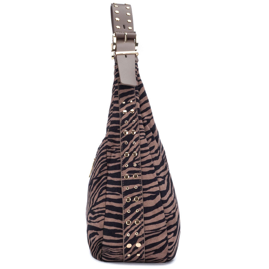 Xti animal print τσάντα ώμου 184715