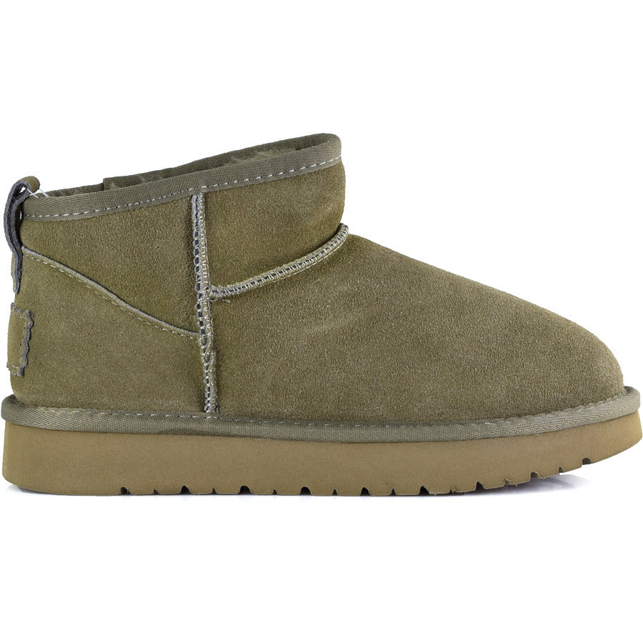 Χακί ultra short δερμάτινο Australian Boot Izy 1966