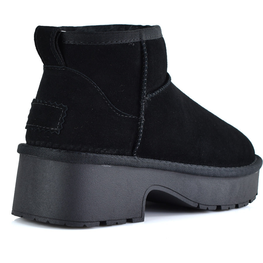 Μαυρο δερμάτινο Australian Boot Izy 1999