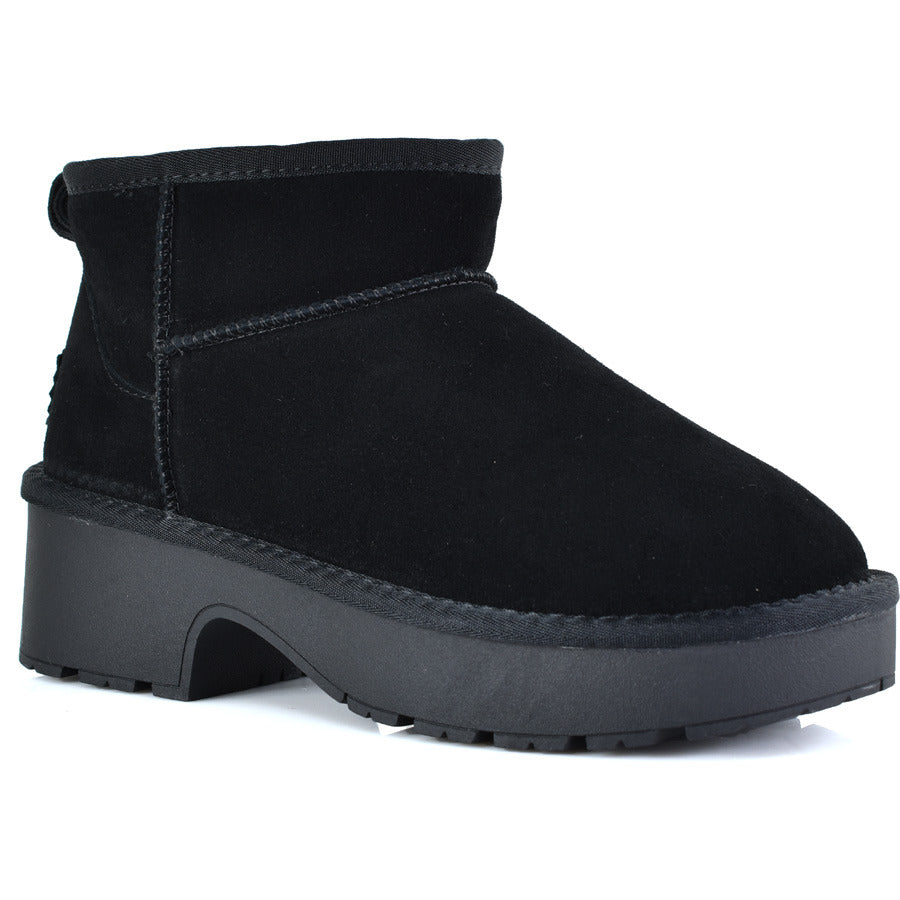Μαυρο δερμάτινο Australian Boot Izy 1999