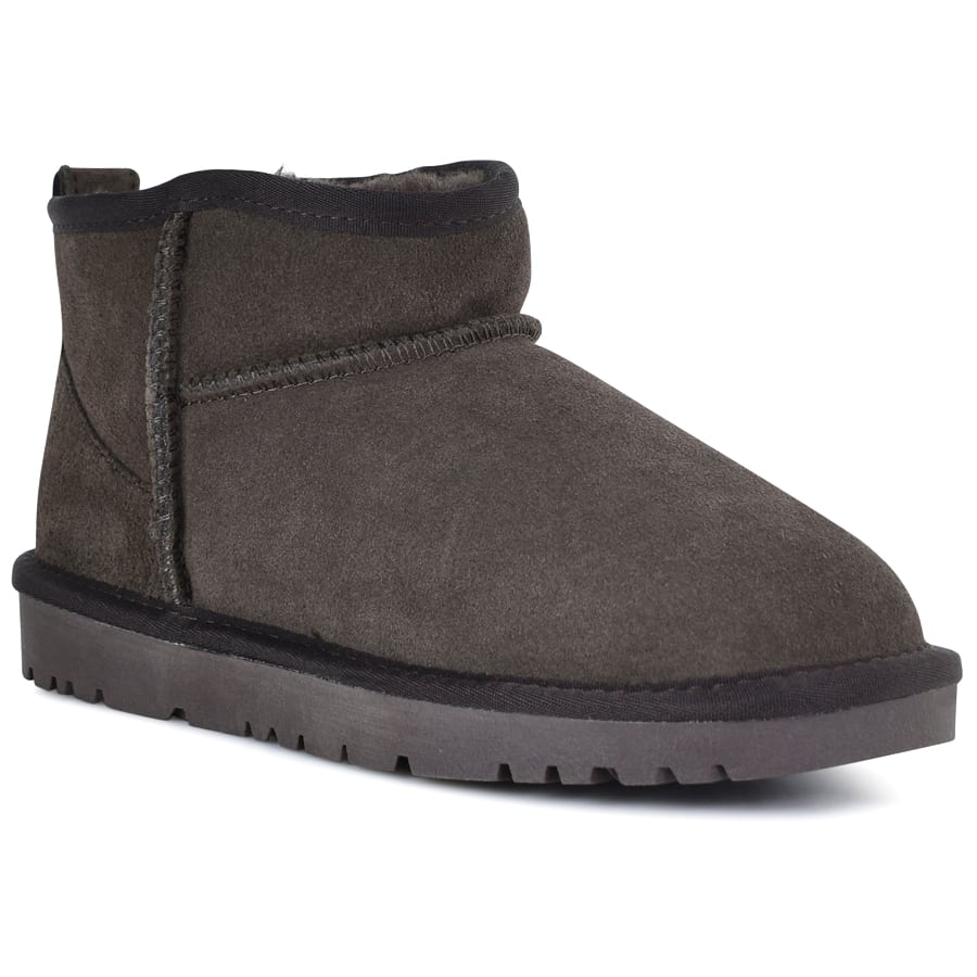 Καφέ ultra short δερμάτινο Australian Boot Kelara 41201