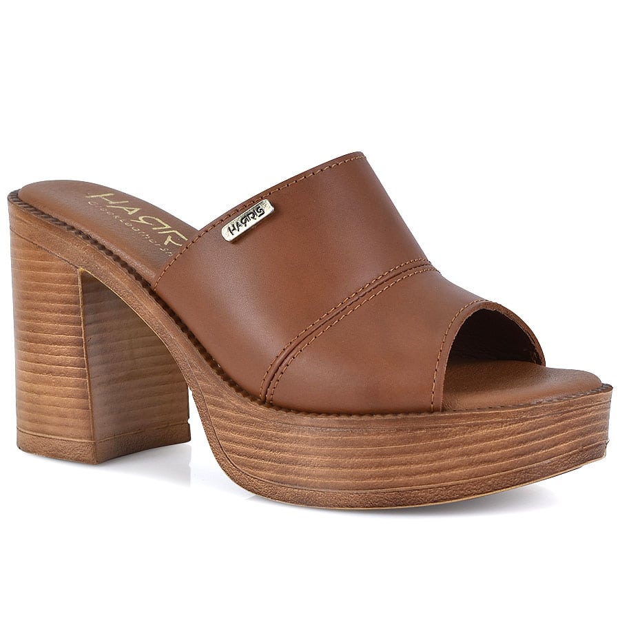 Δερμάτινo ταμπά πέδιλο Harris 236-4305