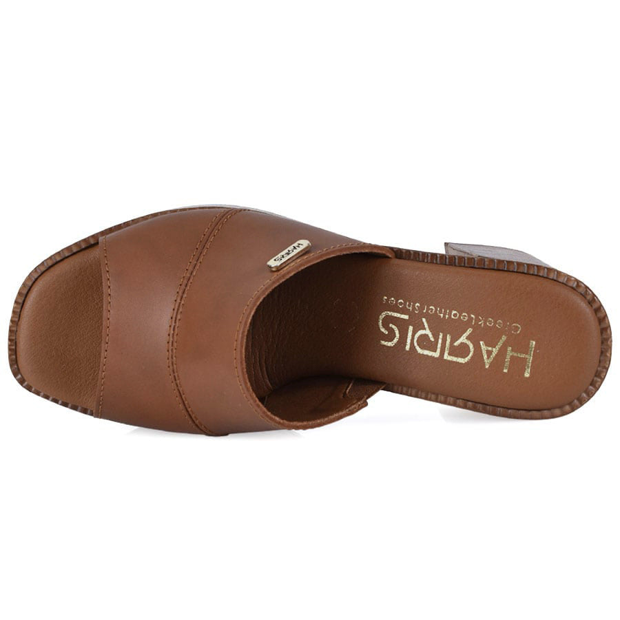Δερμάτινo ταμπά πέδιλο Harris 236-4305