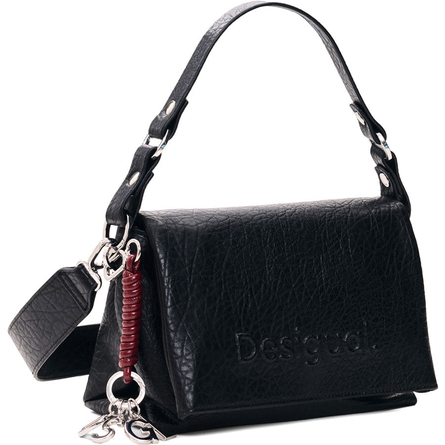 Desigual μαύρη τσάντα χιαστί 26WAXP08