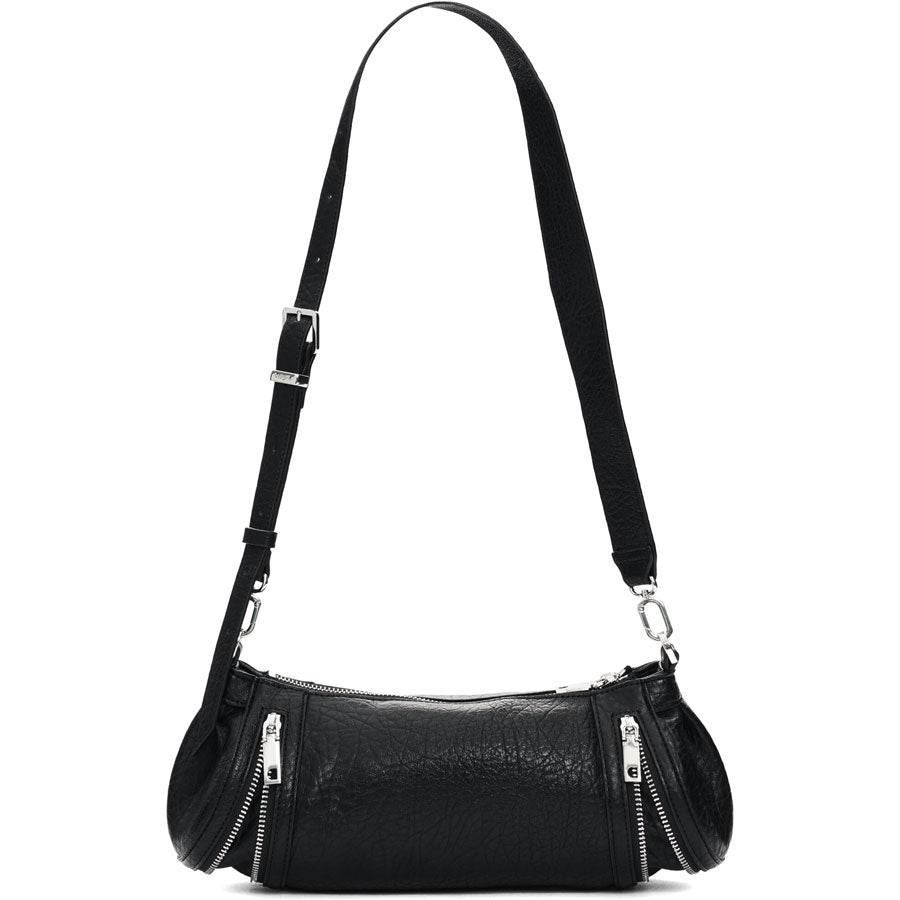 Desigual μαύρη mini τσάντα ώμου 26WAXP99