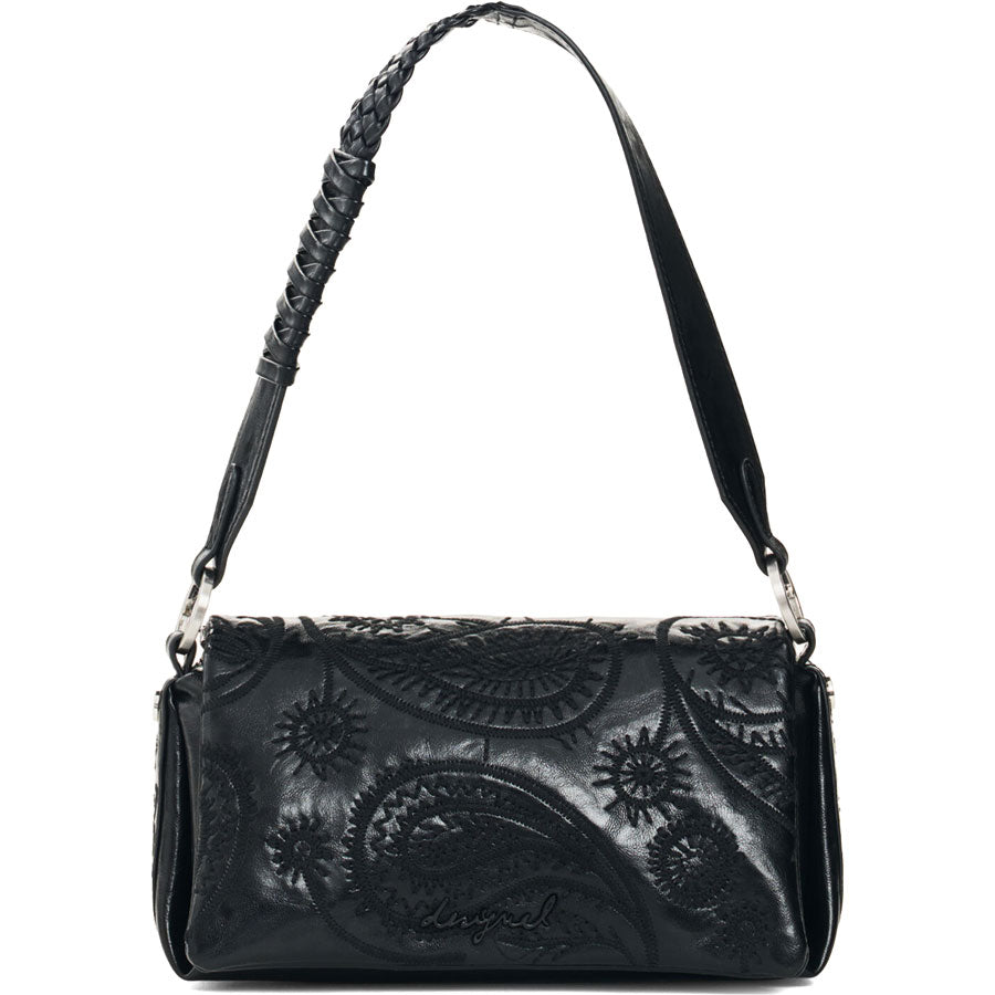 Desigual μαύρη τσάντα χιαστί 26WAXPA9