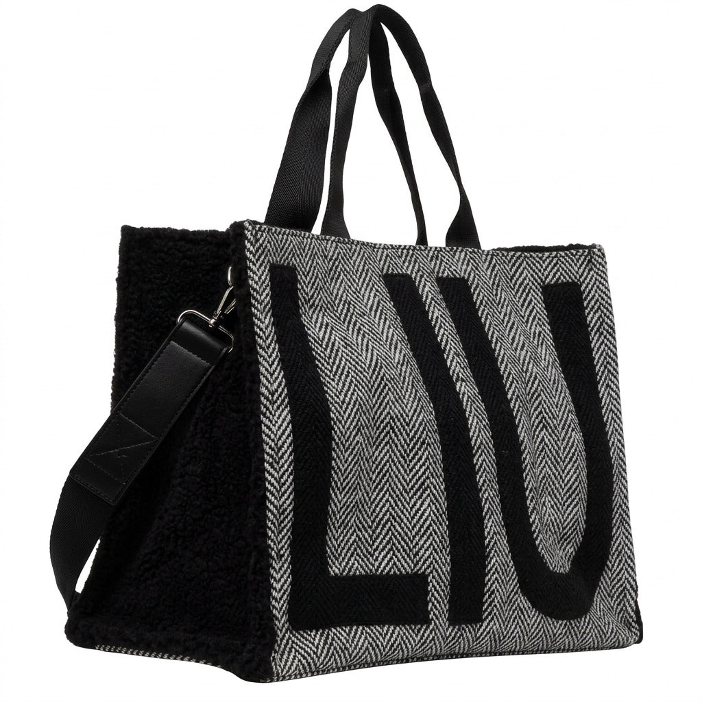 LIU JO γκρι shopping bag 2F6037