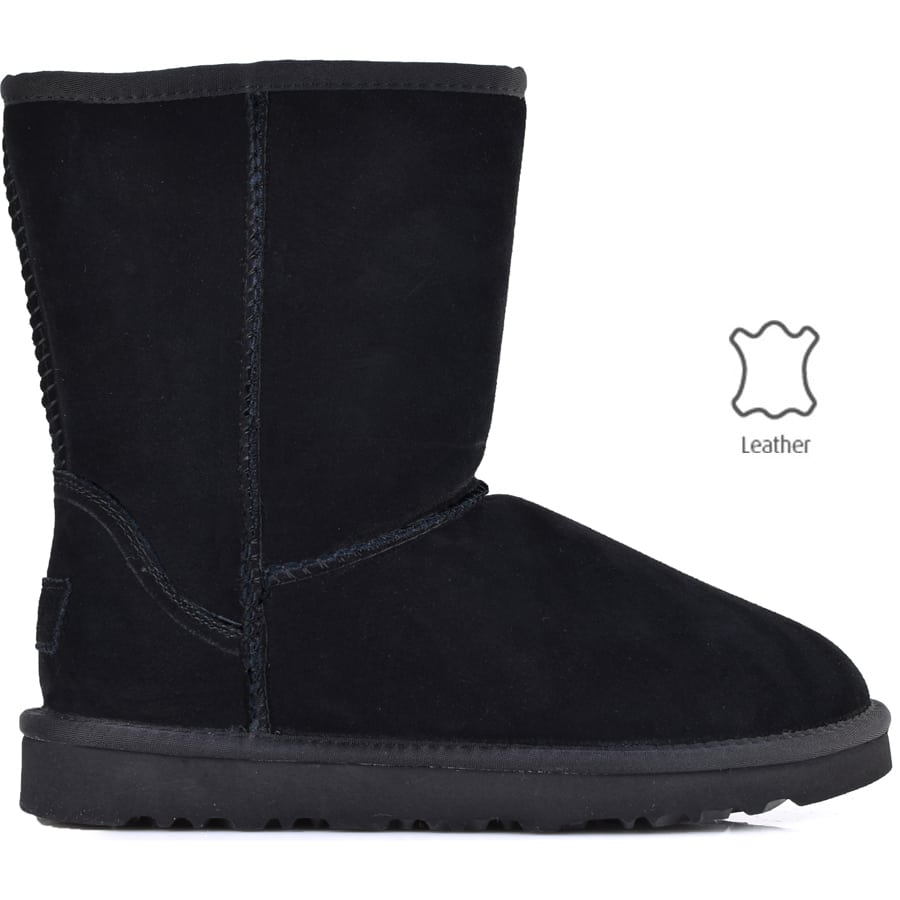 Μαυρο δερμάτινο Australian Boot Classic L7830