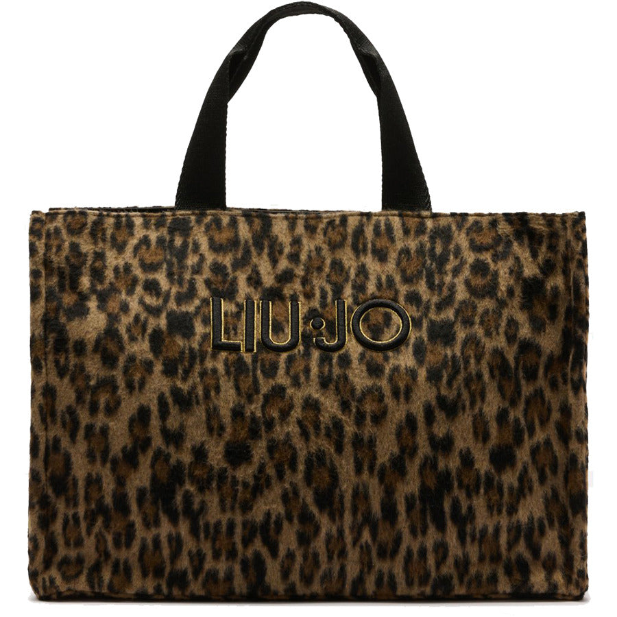 LIU JO animal print shopping bag 2F5027