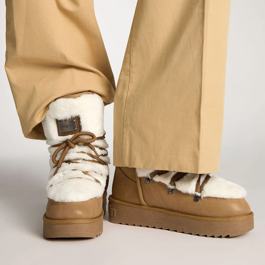 D.Franklin καμελ snow Boot 370022