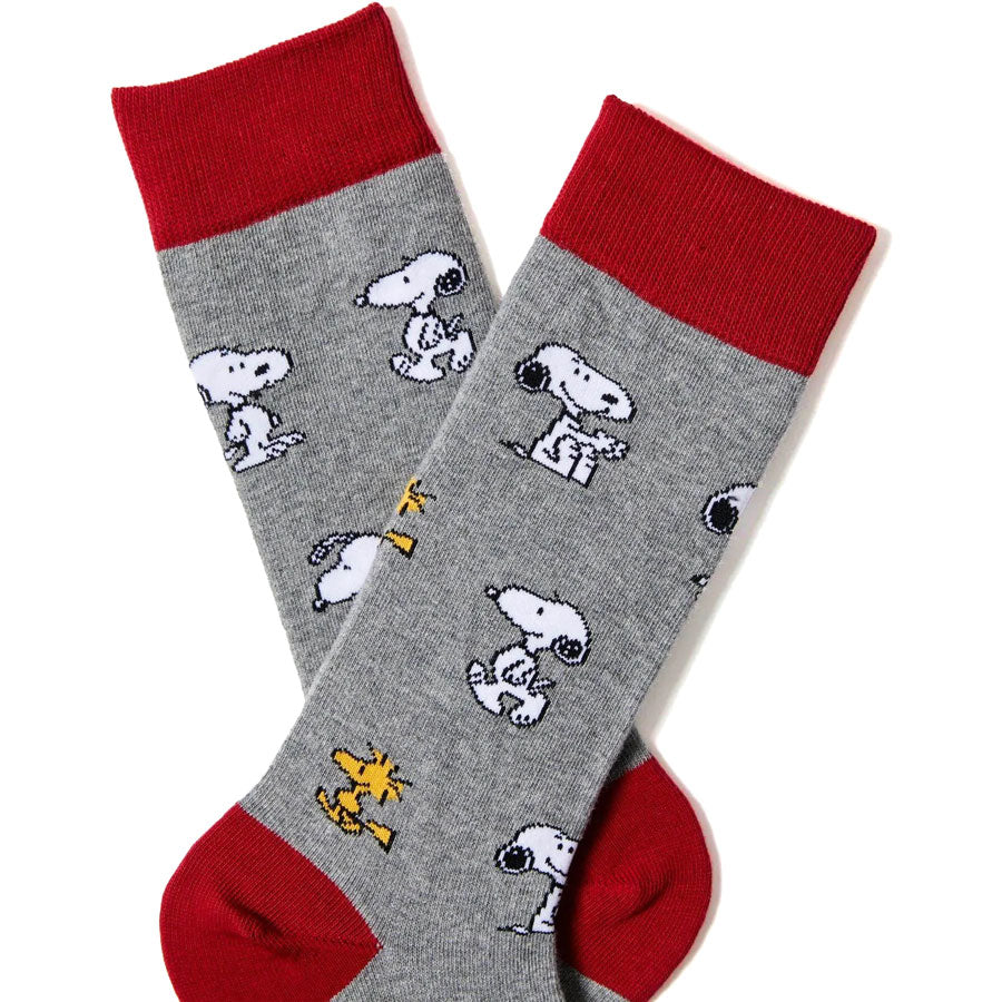 BeSocks γκρι κάλτσες BeSnoopy