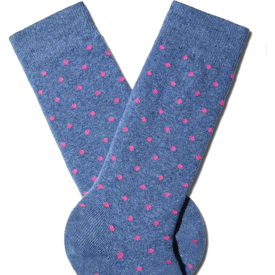 BeSocks μπλε κάλτσες Dots