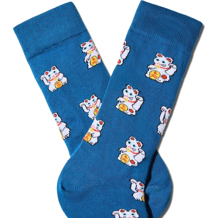 BeSocks μπλε κάλτσες Japan Cats