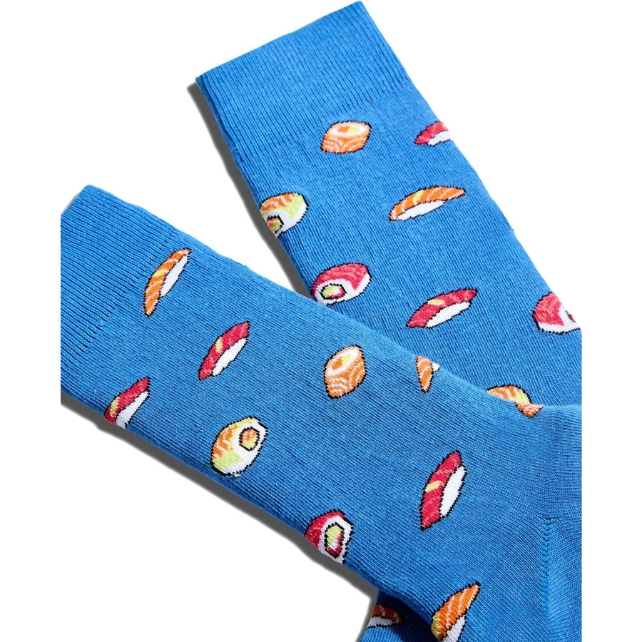 BeSocks μπλε κάλτσες Japan Sushi