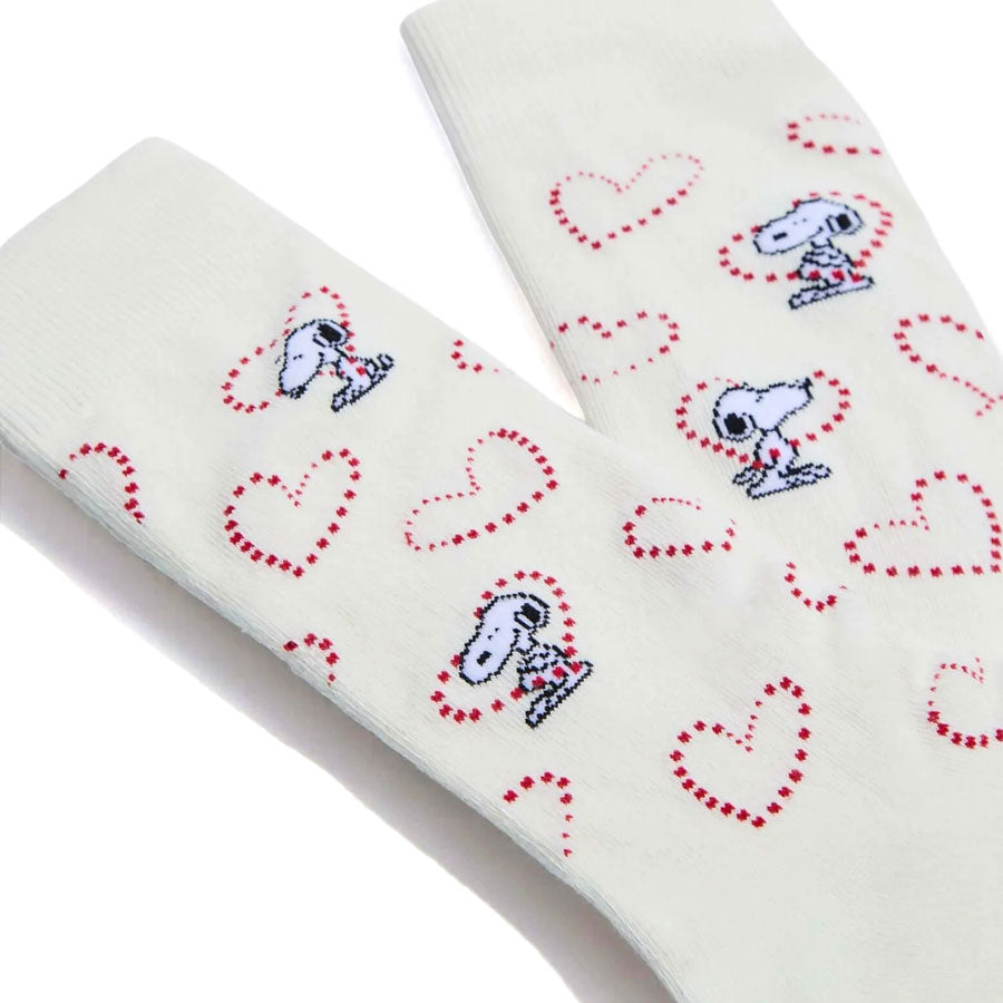 BeSocks μπεζ κάλτσες Snoopy Heart