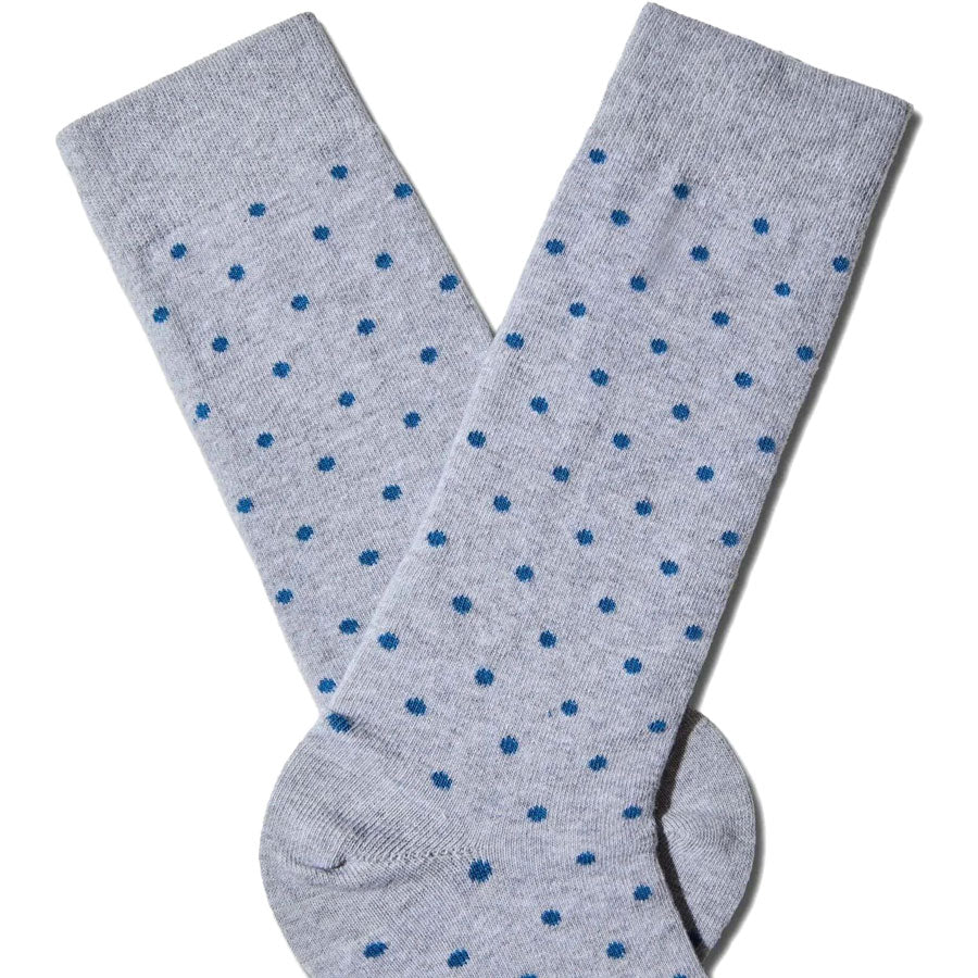 BeSocks γκρι κάλτσες Dots