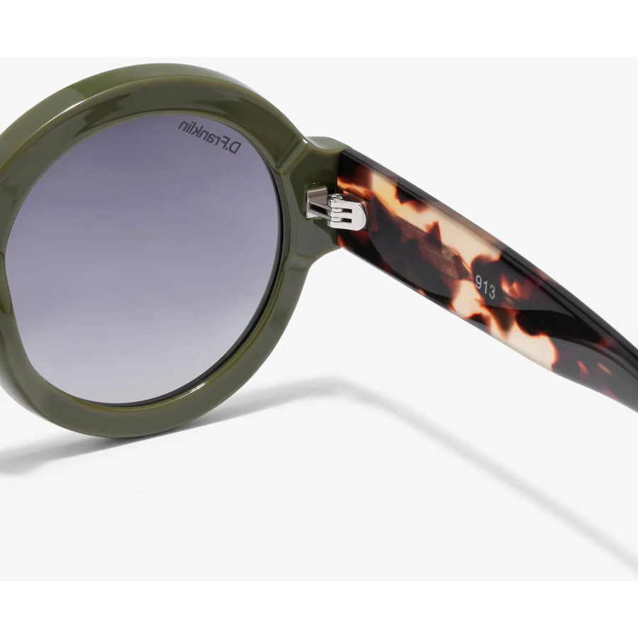 D. Franklin γυαλία ηλίου 913 Shiny Green / Gradient Smoke