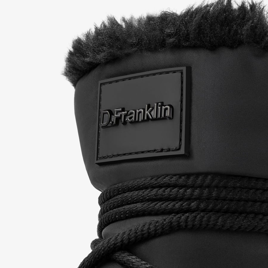 D.Franklin μαύρο snow Boot 369003