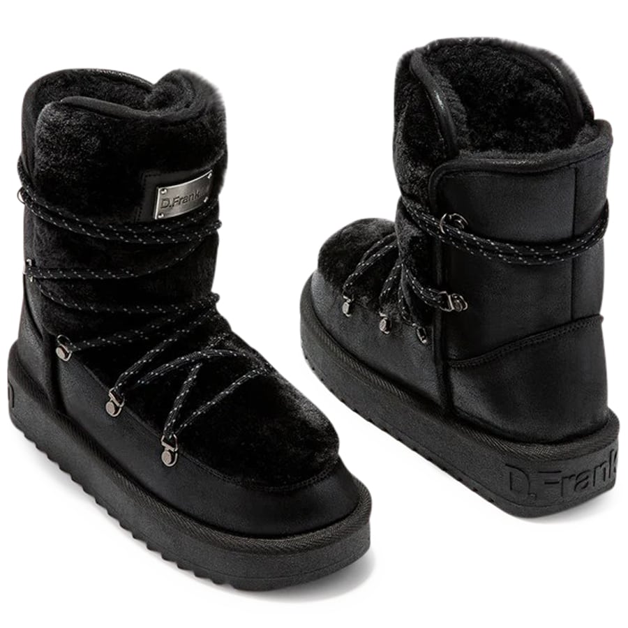D.Franklin μαύρο snow Boot 370005