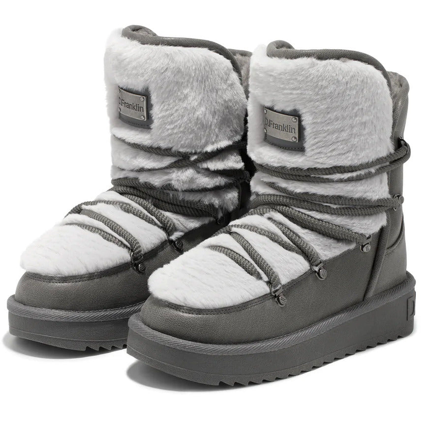 D.Franklin γκρι snow Boot 370022