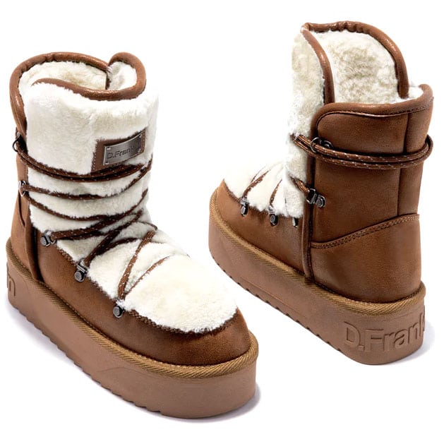 D.Franklin καμελ snow Boot 371008